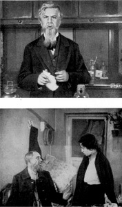 «Уплотнение», 1918 г. Д. И. Лещенко в роли профессора.