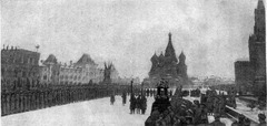 Похороны Луначарского А. В. На Красной площади. Москва, 1934 г. (Кино-фото архив).