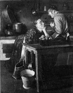 *C. Рянгина.* На кухне. 1925 г.